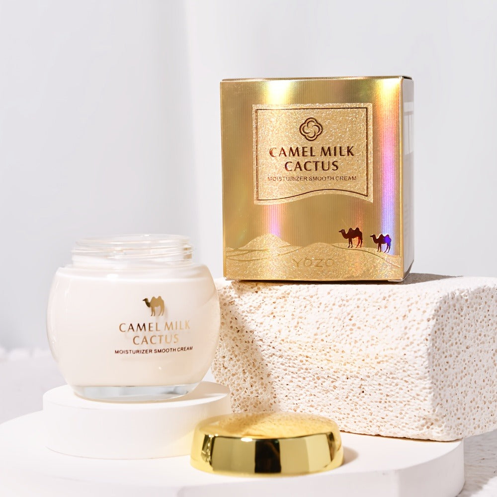 Retinol Night Cream with Niacinamide, Vitamin E & Camel Milk – Anti-Aging Firming & Brightening Overnight Face Cream, Reduces Wrinkles