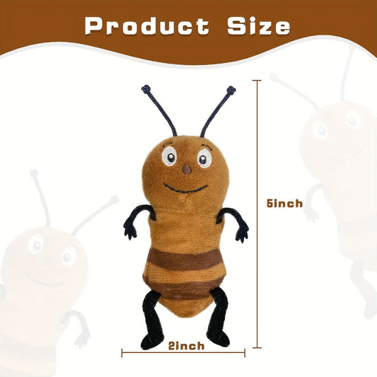 Six-Piece Insect Finger Puppet Set with Six Colorful Bug Designs for Storytelling and Pretend Play
