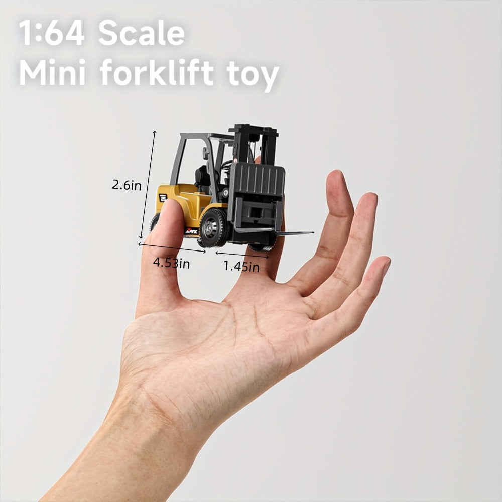 RC Forklift Toy 1/64 Scale Alloy Die Cast Remote Control Forklift Truck with the Listed Color, Size or Set Options for Everyday Use