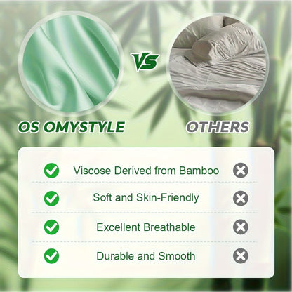 Viscose-Derived Blend Sheet Set with 4- or 6-Piece Packages, 11 Colors and Four Bed Size Options