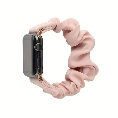 Nylon Elastic Apple Watch Band Women 4-Pack Adjustable Loop Aluminum Butterfly Clasp Strap for an Everyday Personal Care Routine