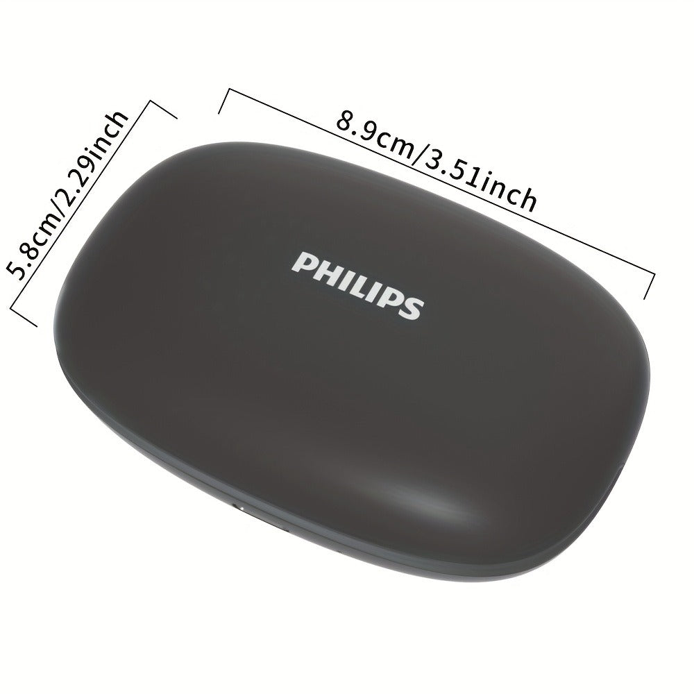 True Wireless Earbuds Philips TAT2708 Open-Earhook Set with Call Noise Reduction, Touch Controls and USB-C Case