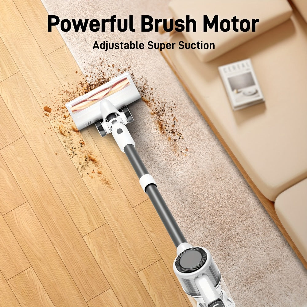 45KPA Cordless Stick Vacuum Cleaner 8-in-1 Rechargeable, Up to 45 Min Runtime Handheld Vacuum for Carpet Pet Hair Hardwood Floor Home