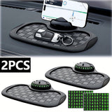 Two sets of anti-slip mats with 12 sets of digital stickers