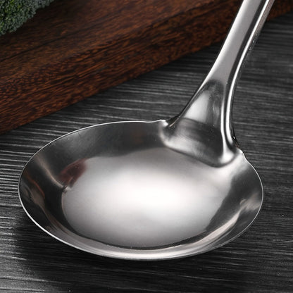 Kitchen Utensils Nine-Piece 304 Stainless Steel Set with Hanging Loops and Mixed Cooking Tools