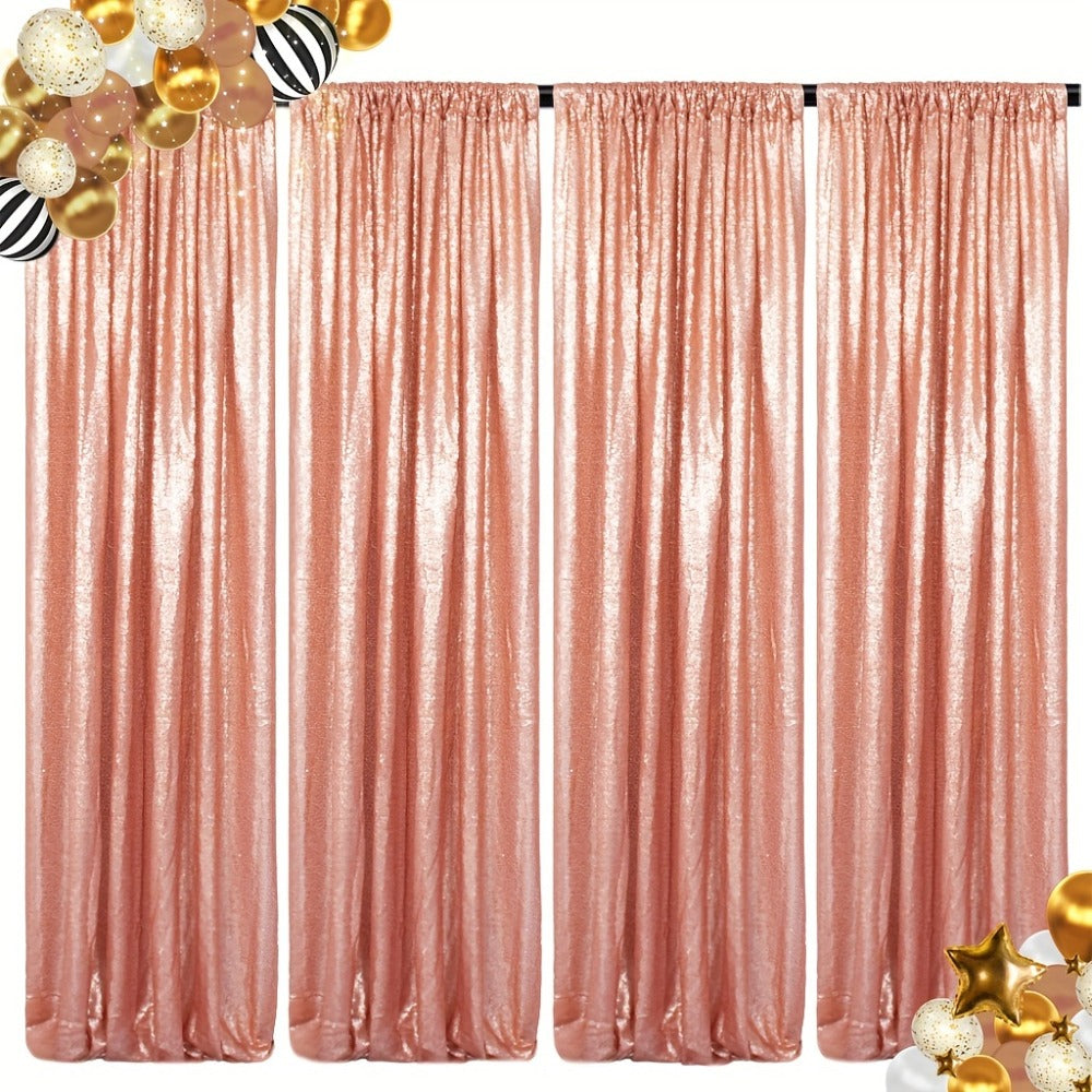 Sequin Backdrop Curtains 2FTx8FT Glitter Photography Background Panels for Party Wedding Birthday for an Everyday Personal Care Routine