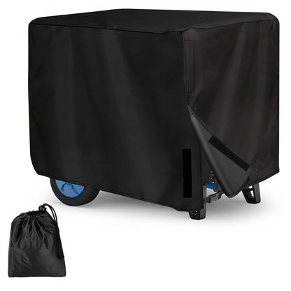 Generator Cover, Oxford Cloth Portable Generator Protector with Elastic Drawstring, UV & Rain Protection