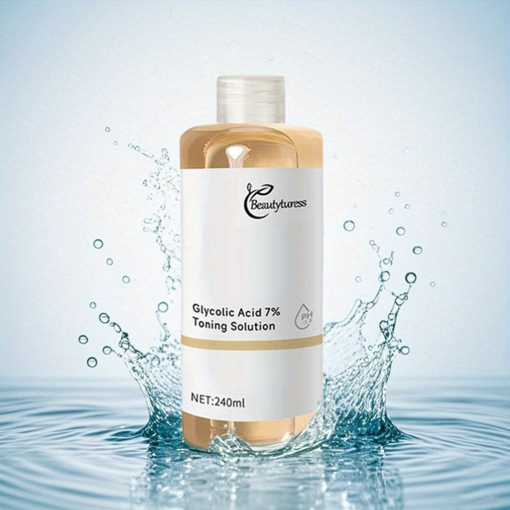 Glycolic Acid Serum with Alpha-Arbutin & Damascus Rose Water, & Smoothing Face Serum for Sensitive Skin
