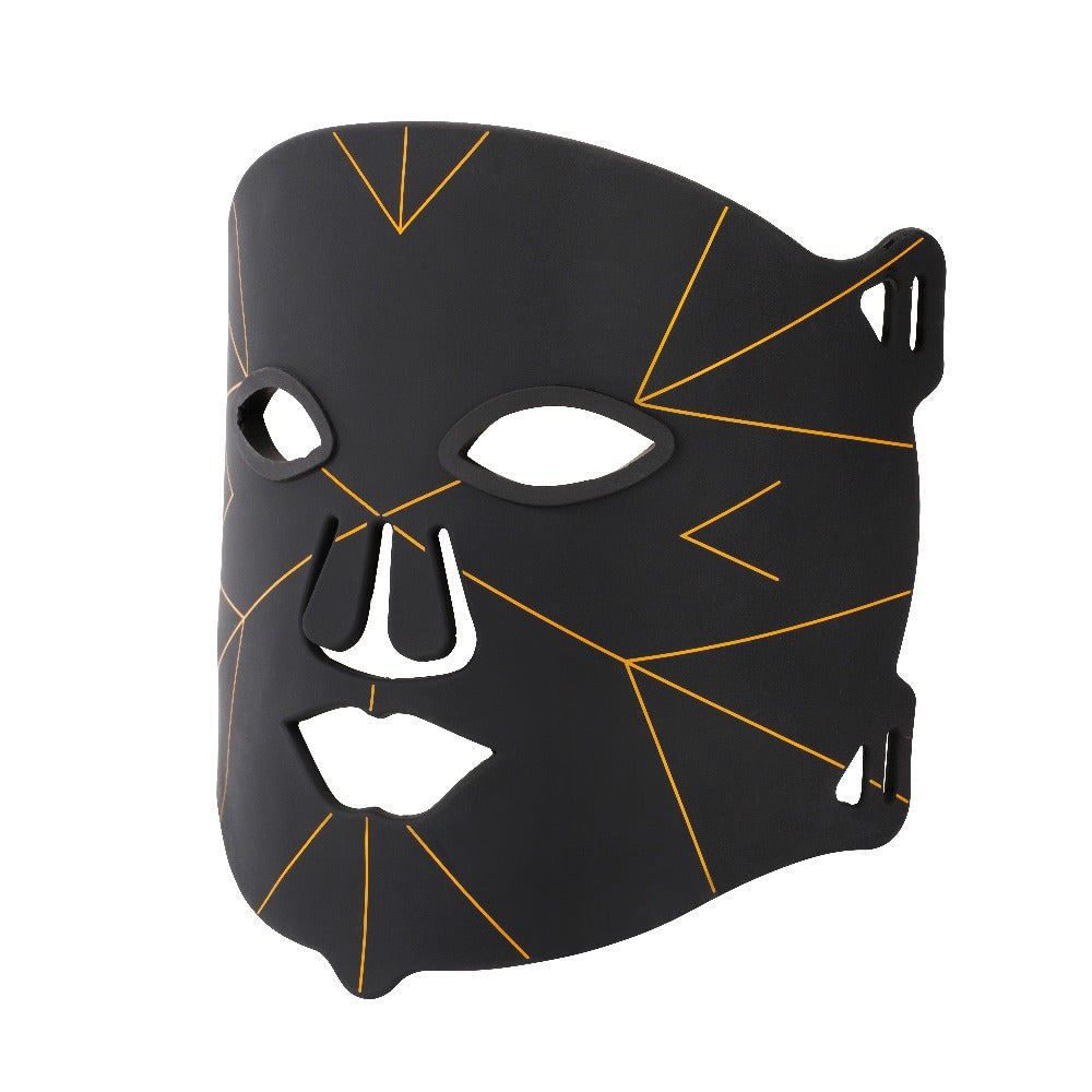 LED Face Mask 7 Color Light Therapy Photon Skin Rejuvenation Mask Portable Silicone Beauty for Entryways, Bedrooms and Living Spaces
