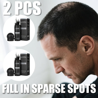 Hair Volumizing Fibers 2-in-1 Kit 30g x 2pcs - Instant Volume for Thinning & Sparse Hair, Fills Part Lines & Hairlines