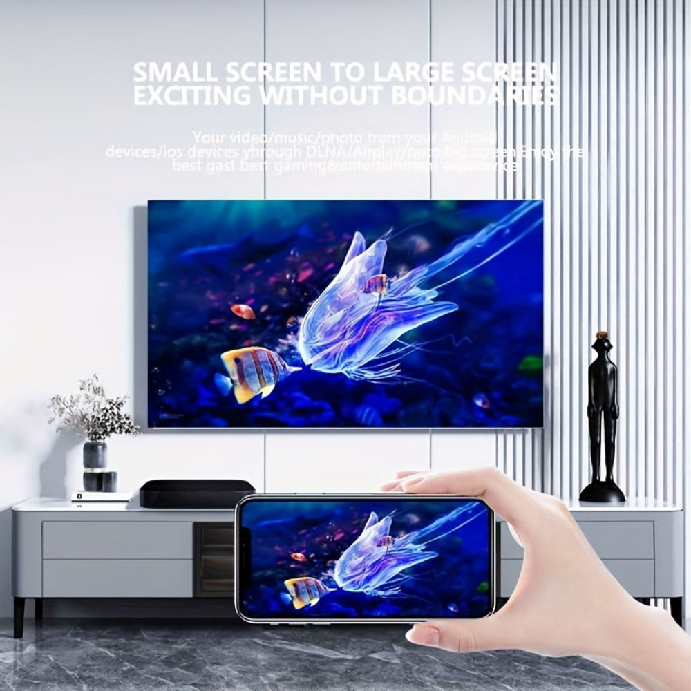 Android Smart TV Box 4K Streaming, Amlogic S905 Quad Core, Android 11/13, Dual Band WiFi 2.4G/5.8G