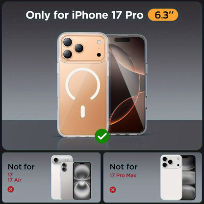 Phone Case Clear TPU and PC Three-Piece Bundle with Screen and Camera Lens Protectors for Select iPhone Models