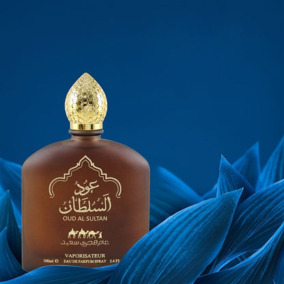 Men's Cologne Arabic Dubai Oud Eau de Parfum, Woody Floral Fruity Fragrance 3.38 oz, Middle Eastern Scent for Date Night