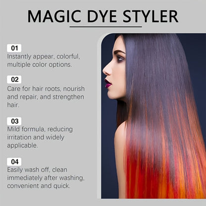 Temporary Hair Dye Wax 130g Instant Vivid Color Styling for Party Halloween Cosplay Festival, No Bleach No Damage