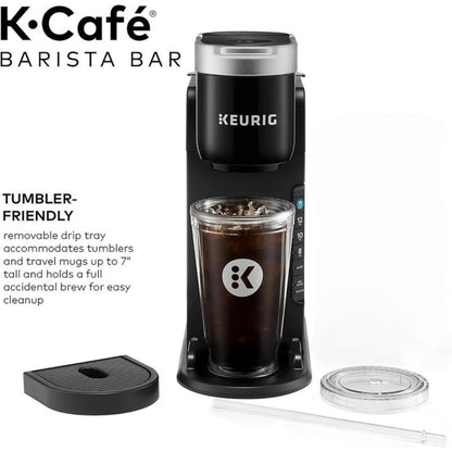 Keurig K-Café Barista Bar Single Serve Coffee Maker, Hot & Iced Coffee, Cold Brew, Coffee Shot, Brew Over Ice