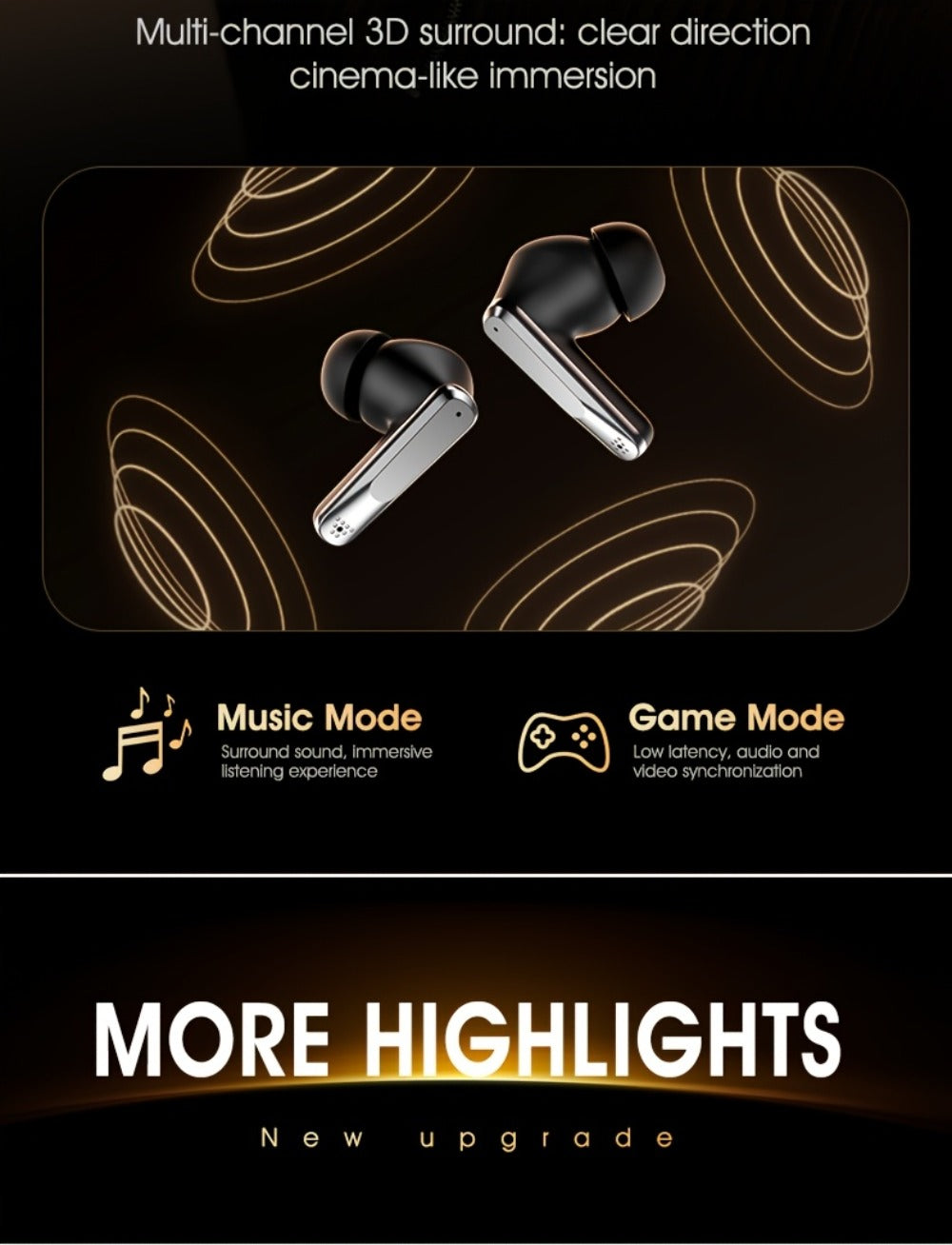 Wireless Earbuds Acer Mini Bluetooth 5.4 with Touch Controls, Call Noise Reduction Mic and Three Colors