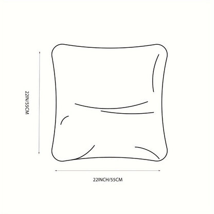 Pillow Inserts Square Indoor Outdoor Decorative Cushion Filling – Woven Fabric 200g+ Stuffing for Throw Pillows Couch Sofa Patio, White