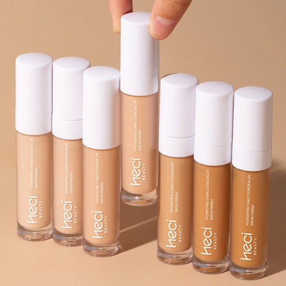 Liquid Concealer and Contour Stick Set 2 Pcs Buildable Coverage Pore Minimizing, for Makeup, Travel and Everyday Vanity Use