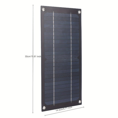 Monocrystalline Solar Panel Kit with 100A Controller – Off-Grid Charger for RV, Boat, Truck & Camping | Includes Cables