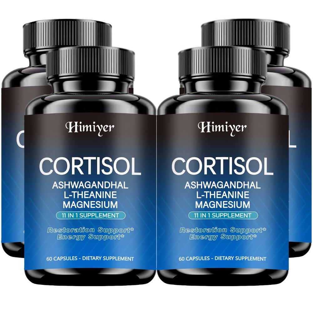 Ashwagandha & Rhodiola Rosea Capsules for Cortisol Control, Energy & Restful Sleep for Bath Time, Home Spa and Personal Care