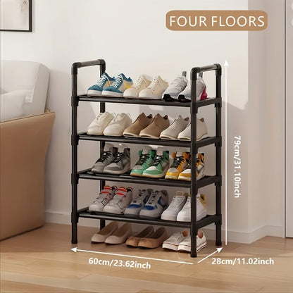 Shoe Rack Multi-Layer Space Saving – 3 to 8 Tier Shoe Storage Stand Organizer for Entryway Bedroom Closet Corridor