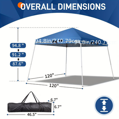 Canopy Tent Portable Waterproof | Oxford Camping Market Patio Outdoor