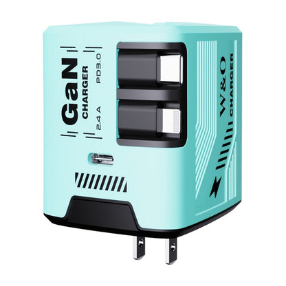 GaN Wall Charger 120W Fast with Retractable Built-In Cable & Foldable Plug for an Everyday Personal Care Routine