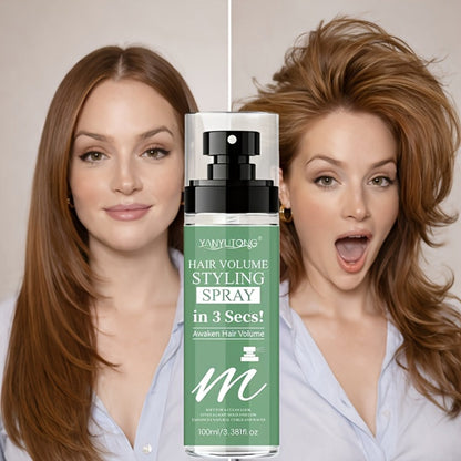 Hair Volumizing Spray 100ml Oil-Free Texturizing Instant Lift & Hold, Non-Irritating Styling Spray for Fine Flat Hair