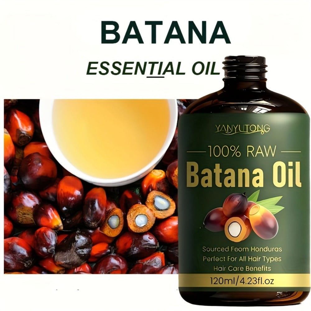 Batana Oil Hair Growth Treatment Large Capacity Deep Moisturizing Hydrating Split End Repair Dry Damaged Hair Scalp Activation Natural Real