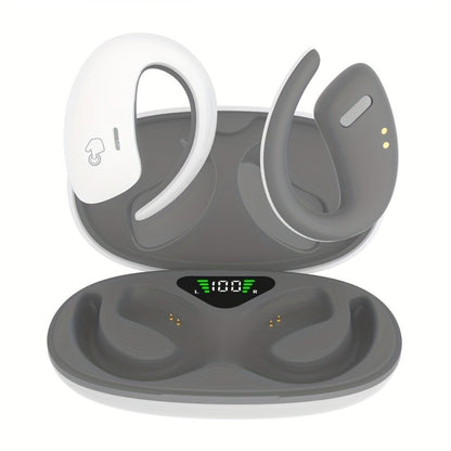 90H Wireless Earphones ENC Noise Cancellation 3D Deep Bass Secure Earhook Sport Running Earbuds for an Everyday Personal Care Routine