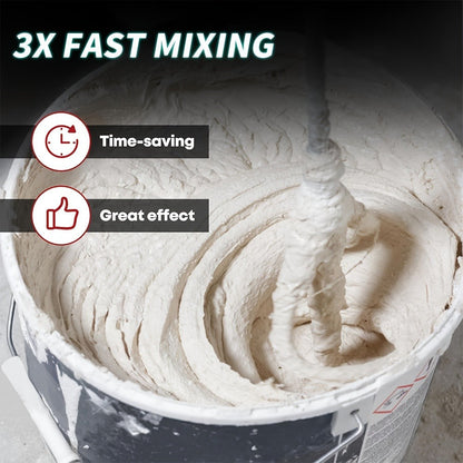 Electric Handheld Cement Mixer 2100W, 6-Speed Adjustable 800 RPM Mortar Mixer Drill for Mixing Paint