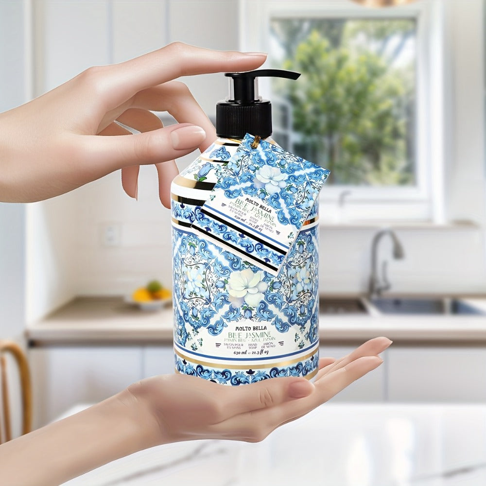 Moisturizing Liquid Hand Soap 2-Pack 21.3 fl oz Each – Foaming Pump Dispenser in 5 Scents, Gentle Gel Formula for All Skin Types
