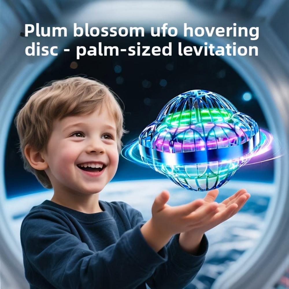 UFO Flying Ball Toy Smart Sensor Hovering Drone Hexagonal Spinning Saucer with the Listed Color, Size or Set Options for Everyday Use
