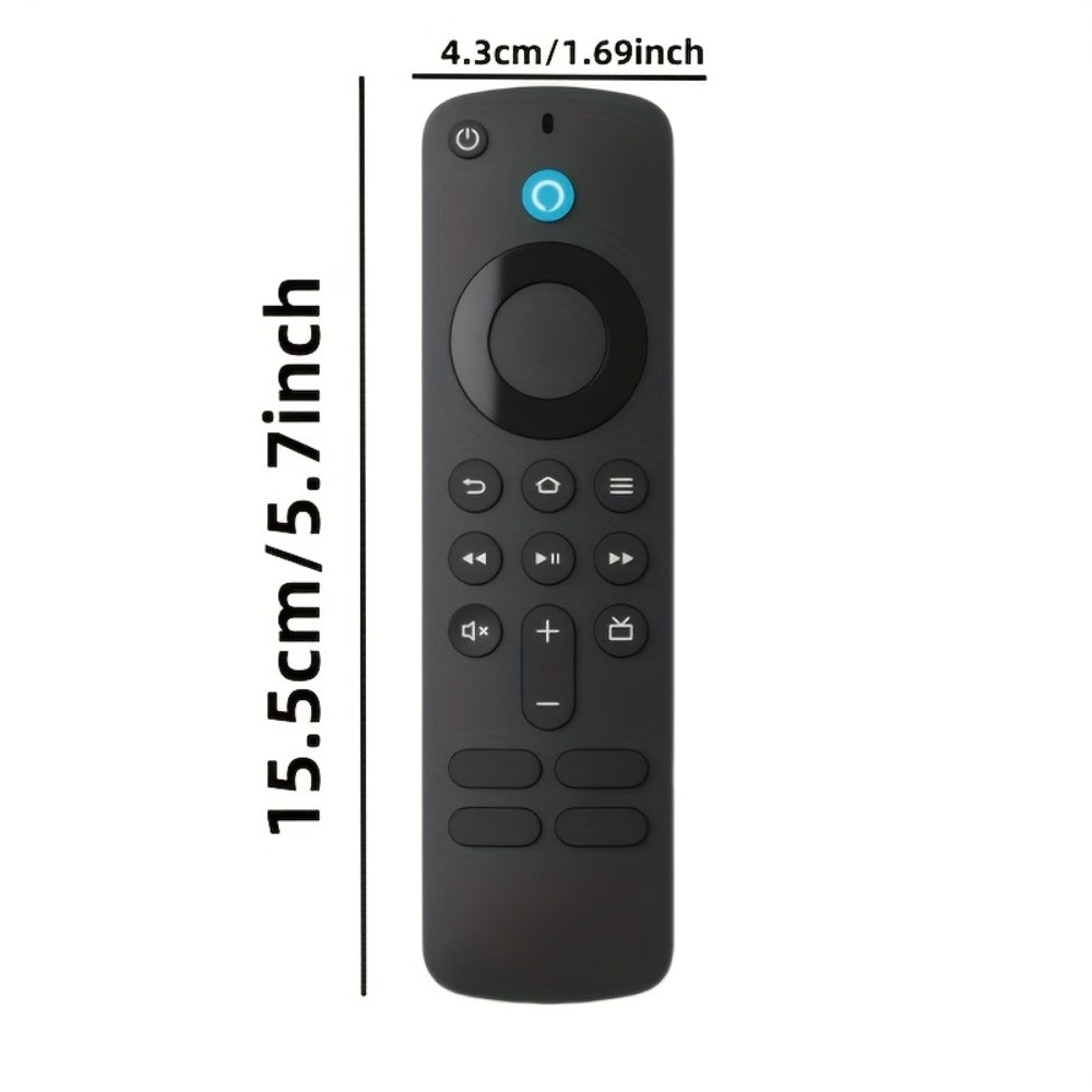 Alexa Voice Remote 6.0 for Fire TV Stick 4K, Backlit Buttons, Compact Design, Universal Smart Home Control