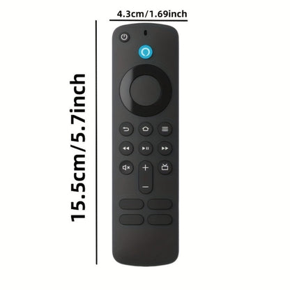 Alexa Voice Remote 6.0 for Fire TV Stick 4K, Backlit Buttons, Compact Design, Universal Smart Home Control