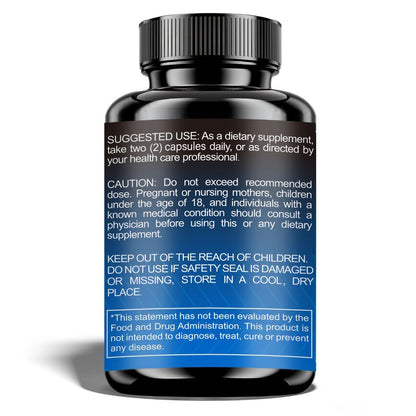 Ashwagandha & Rhodiola Rosea Capsules for Cortisol Control, Energy & Restful Sleep for Bath Time, Home Spa and Personal Care
