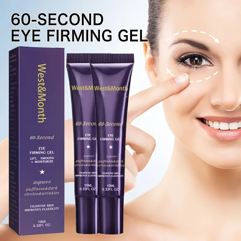 West&Month Eye Cream in Two- or Four-Piece Sets of 20ml Purple Tubes with Precision-Tip Design