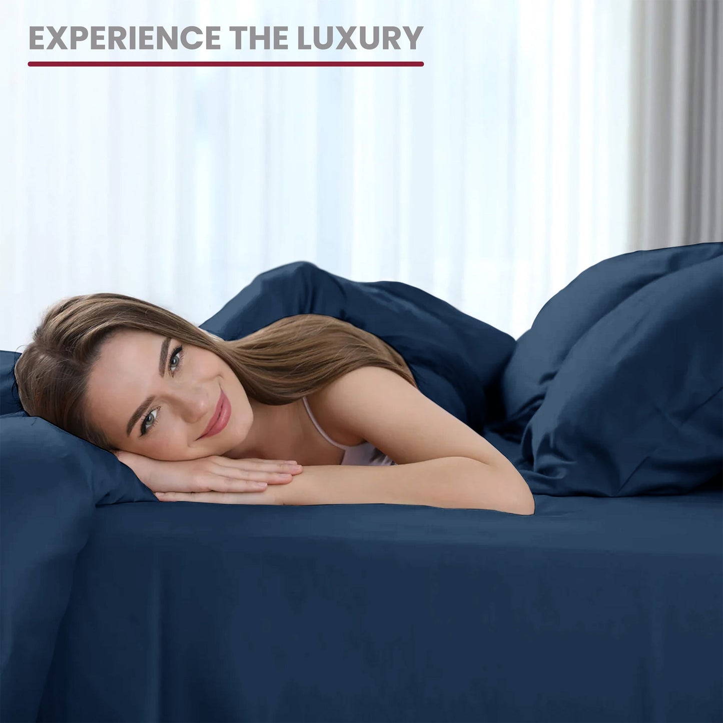 Bed Sheet Set Microfiber with Size-Dependent 3- or 4-Piece Contents and Six specified Bed Dimensions