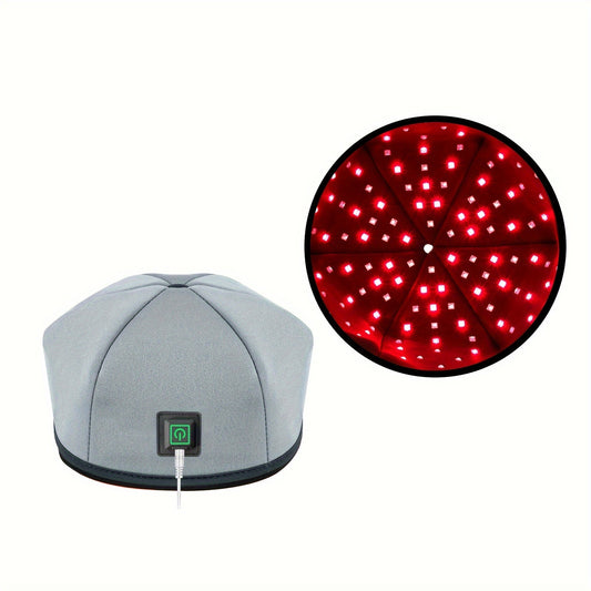 Red Light Therapy Cap FDA Cleared 120 LEDs | 660nm & 830nm Wavelength Hair Growth Helmet for Home Use | Near Infrared Light Therapy Hat