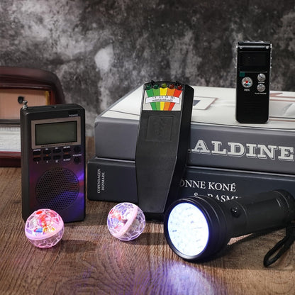 Ghost Hunting Equipment Kit 7pcs, EMF Electromagnetic Paranormal Detector, Digital EVP Voice Recorder 8GB