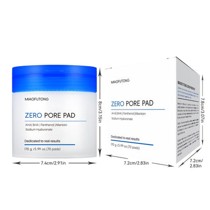 Exfoliating Face Cleansing Pads Pore Minimizing Blackhead Whitehead Remover Deep Cleansing for Bath Time, Home Spa and Personal Care