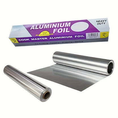 Aluminum Foil Roll Extra Long 787.4 Inch, Heat Resistant Oilproof Tin Foil for Cooking Baking Grilling BBQ