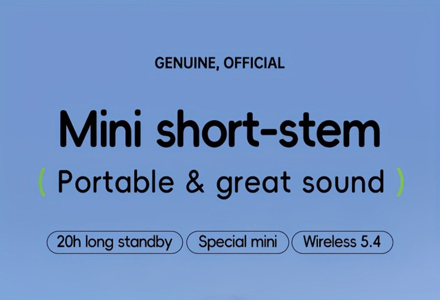 Wireless Earbuds Acer OHR501 Bluetooth 5.4 Semi-In-Ear with Touch Controls, Type-C Case and Eight Colors