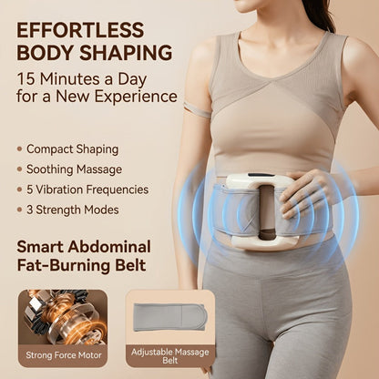 Massage Ring Fascia Massager – Mini Neck Waist & Full Body Muscle Relaxing Ring with Massage Belt, Multi-Function Fitness Relaxation Tool