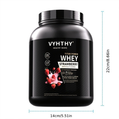 Whey Protein Powder Isolated & Hydrolyzed Blend with BCAAs, Low Carb Sports Nutrition Shake for Women