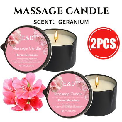 Scented Massage Candle 2-in-1 Soy Wax Essential Oil Body Lotion 20+ Scents 1pc 2pcs 6pcs Spa Nail Salon Pedicure Wedding Valentine Christmas