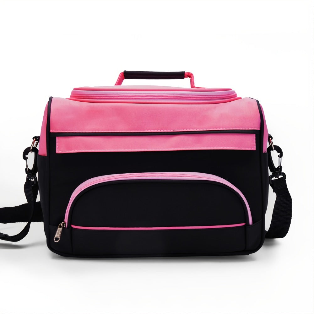 Hairdresser Tool Bag Multi-Functional Salon Styling Organizer with Adjustable Strap Large Capacity Hair Makeup Artist Case for Professionals