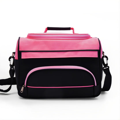 Hairdresser Tool Bag Multi-Functional Salon Styling Organizer with Adjustable Strap Large Capacity Hair Makeup Artist Case for Professionals