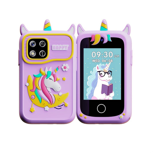 Kids Educational Smartphone Toy with 1080P HD Camera, 20 Mini-Games, Music, Stories & Habit Training