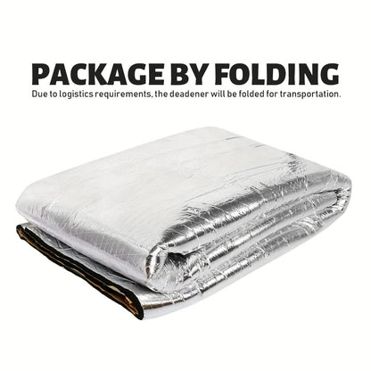 Sound Deadening Mat 60"x40" 275Mil 7mm Self-Adhesive Thermal Insulation – Car Sound Deadener for Hood Door Trunk Floor Firewall Truck Van RV